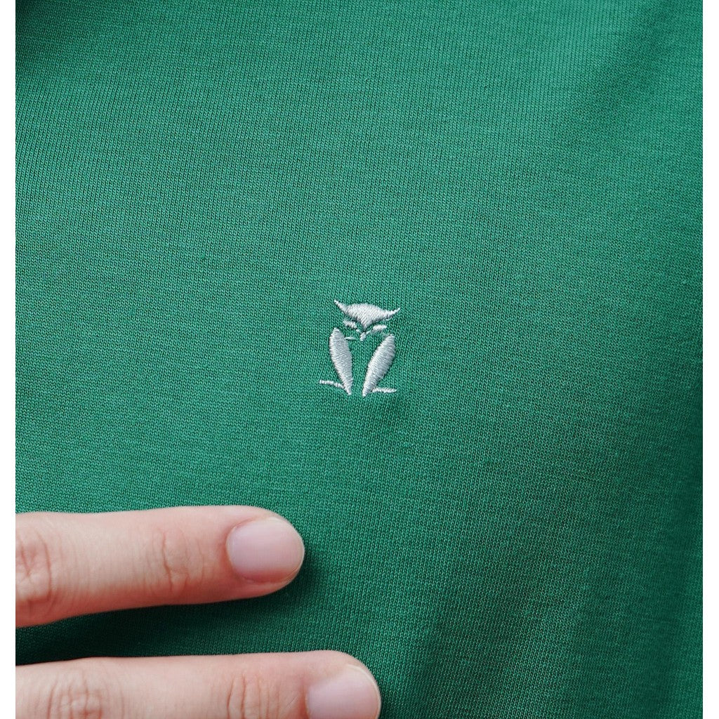 MATSUDA Kaos Polo Shirt Pria Kerah Tsushima Green