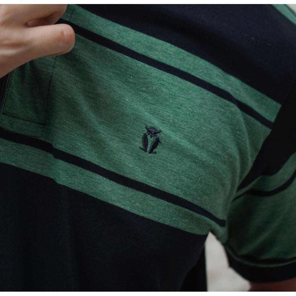 MATSUDA Kaos Polo Shirt Pria Kerah Sennan Navy