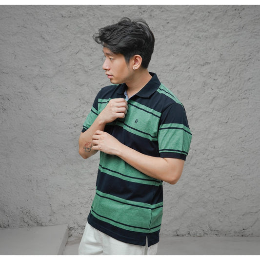 MATSUDA Kaos Polo Shirt Pria Kerah Sennan Navy