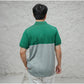 MATSUDA Kaos Polo Shirt Pria Kerah Tsushima Green