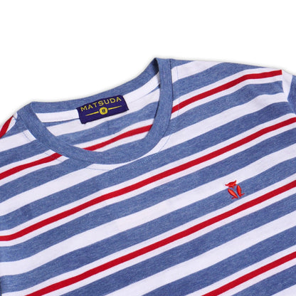 Matsuda baju kaos anak laki laki katun umur 2-12 Binx Blue Shadow