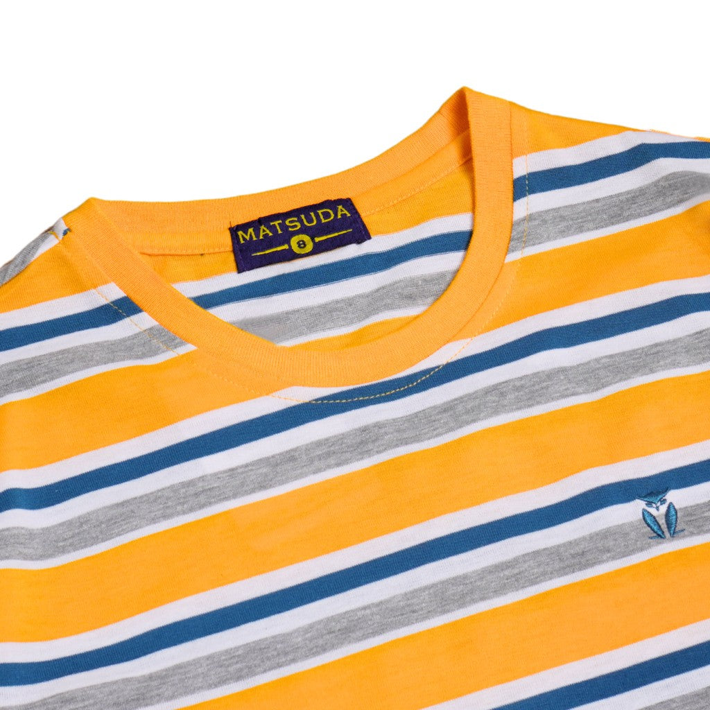 Matsuda baju kaos anak laki laki katun umur 2-12 Hedy Yellow