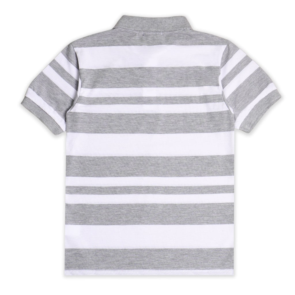 Matsuda baju kaos polo anak laki laki katun umur 2-12 Harist Grey