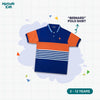 Matsuda baju kaos polo anak laki laki katun umur 2-12 Bernard orange