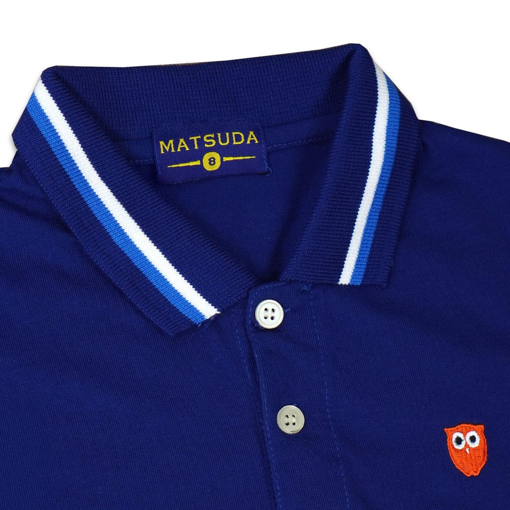 Matsuda baju kaos polo anak laki laki katun umur 2-12 Bernard orange
