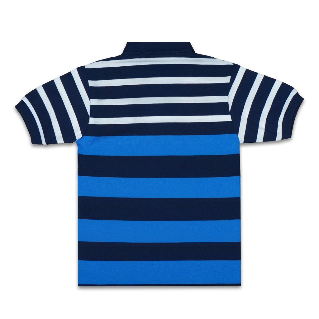 Matsuda baju kaos polo anak laki laki katun umur 2-12 Simba Navy