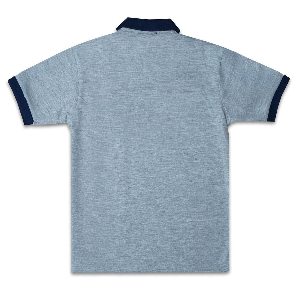 Matsuda baju kaos polo anak laki laki katun umur 2-12 Louie Grey