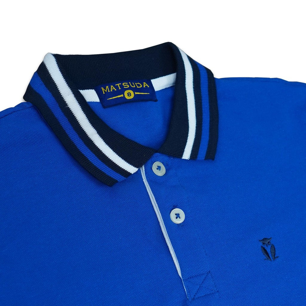 Matsuda baju kaos polo anak laki laki katun umur 2-12 Choko Royal