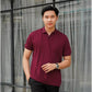 MATSUDA Baju Kaos Polo Shirt Dewasa Polos Pria Kerah Katun Shima