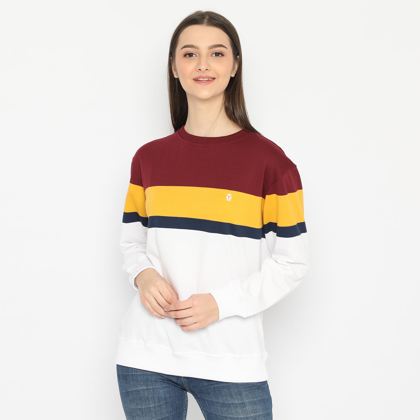 MATSUDA Sweater Crewneck Isehara Maroon