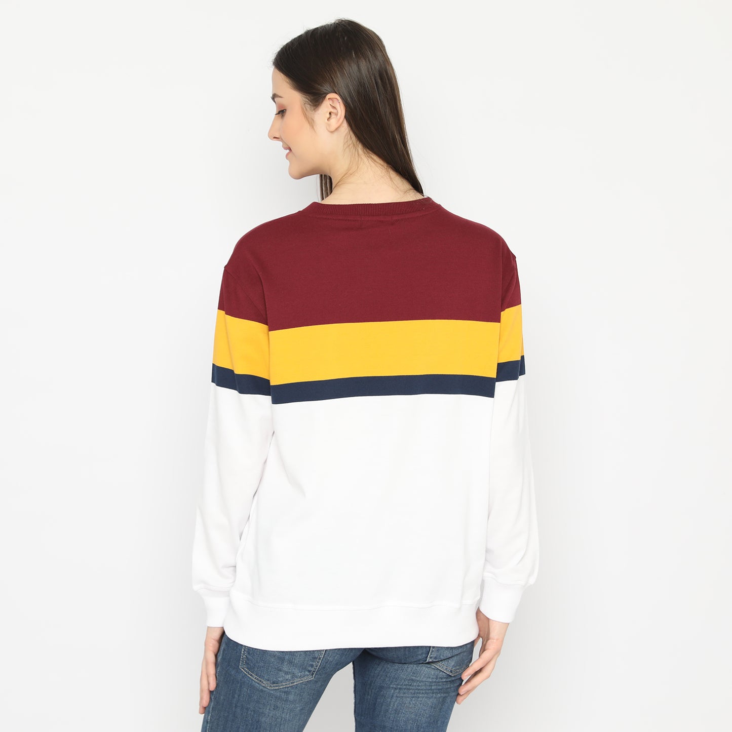 MATSUDA Sweater Crewneck Isehara Maroon