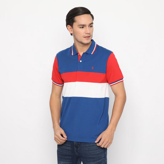 MATSUDA Kaos Polo Shirt Pria Kerah Fukagawa