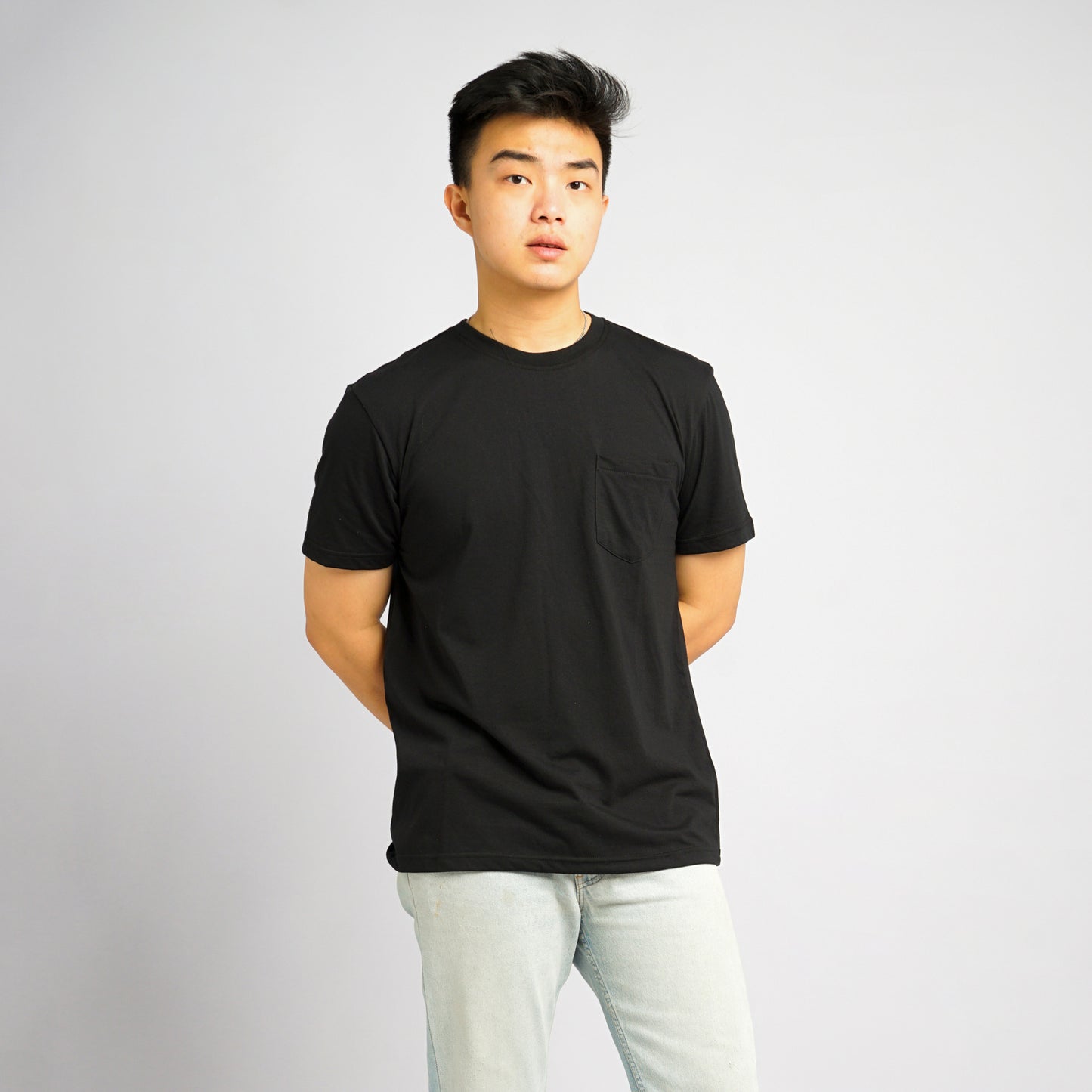 MATSUDA Kaos Polos Pocket T Shirt Cotton Chuo