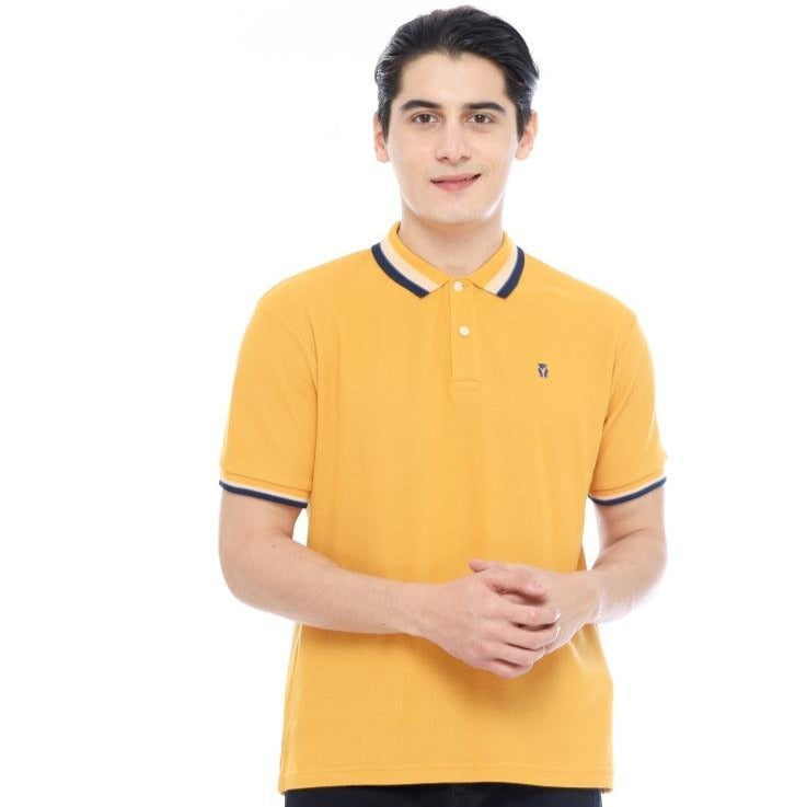 MATSUDA Kaos Kerah Pria Polo Shirt Abashiri Gold