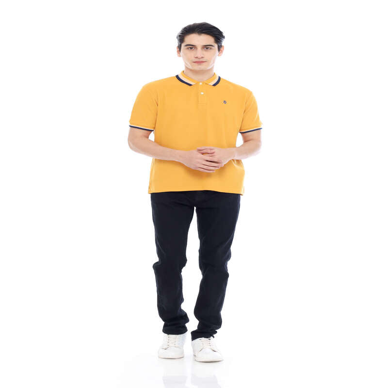 MATSUDA Kaos Kerah Pria Polo Shirt Abashiri Gold