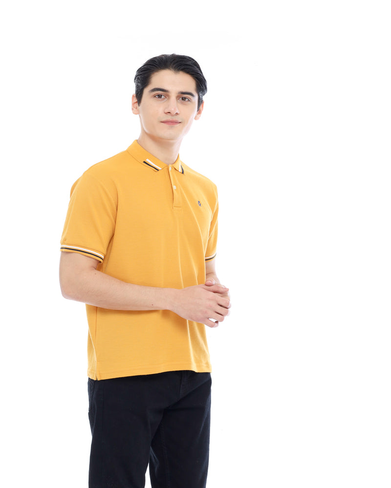MATSUDA Kaos Polo Shirt Pria Kerah Fukui Gold
