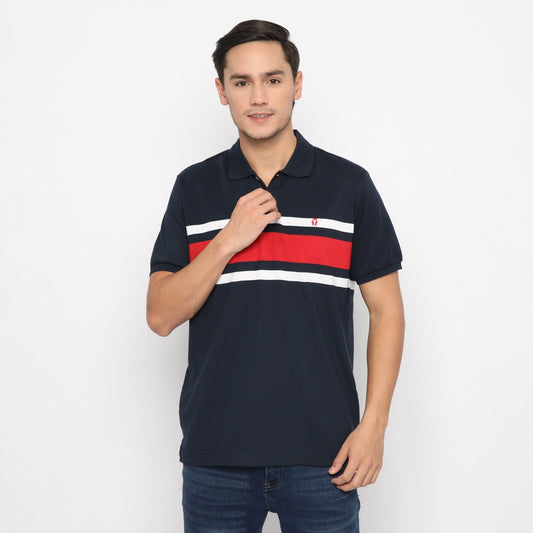 MATSUDA Kaos Polo Shirt Pria Kerah Khasiba